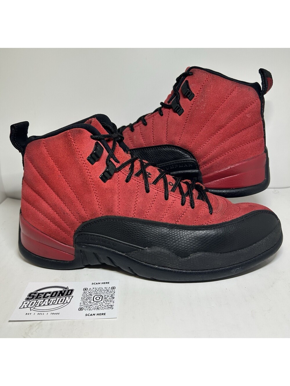 Air Jordan 12 Retro Reverse Flu Game 2020 - Size 9 - (CT8013-602)